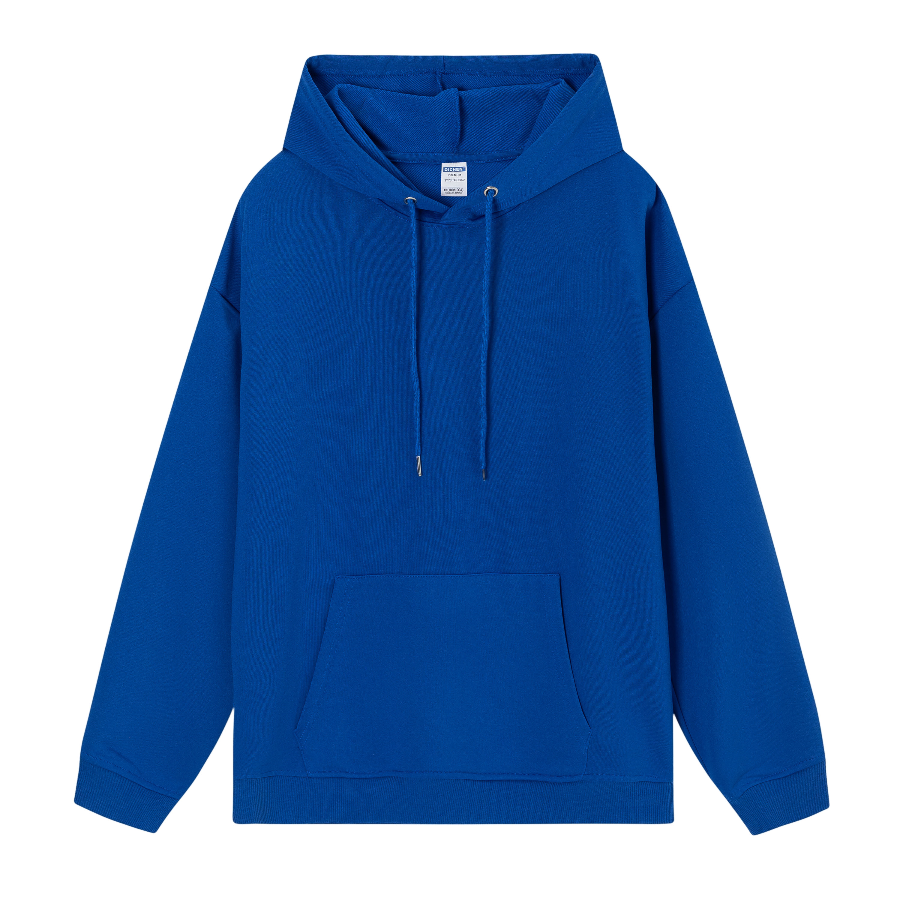 Men's Basic Blue Hoodie